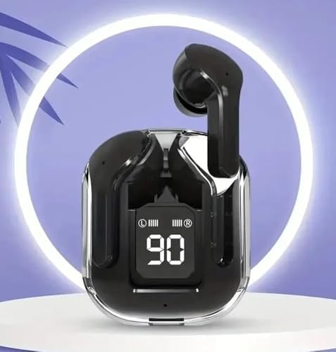 Unleash Your Audio Potential with Air31 TWS True Wireless Earbuds – Advanced Bluetooth 5.3 Connectivity, IPX7 Waterproof Rating for Ultimate Durability, and Hi-Fi Sound for Gaming, Sports, and Seamless Calling – Ergonomically Designed in Sleek Black for Comfort and Style