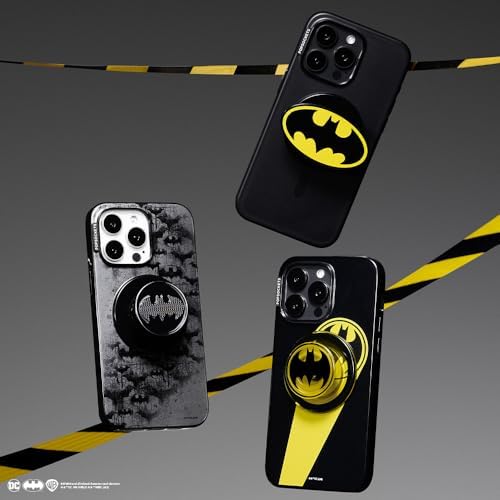 Batman Mag Safe Phone Grip – Stylish Magnetic Holder & Kickstand for Ultimate Hands-Free Experience, Wireless Charging Ready, Eye-Catching “I Am Batman” Enamel Design, Ideal for Daily Use and Enhanced Device Functionality