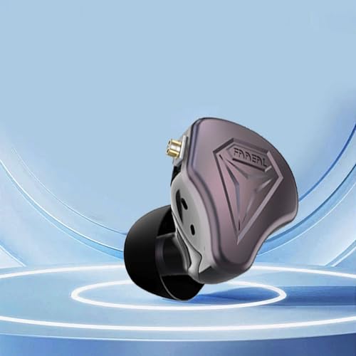 Elevate Your Audio Experience with FAAEAL Hybrid IEM Earphones – Premium Hi-Fi Wired In-Ear Monitors Featuring Advanced Composite Diaphragm Technology, Durable CNC Metal Design, and Detachable QDC-2 PIN Cable for Audiophiles and Musicians Seeking Ultimate Sound Clarity and Personalization