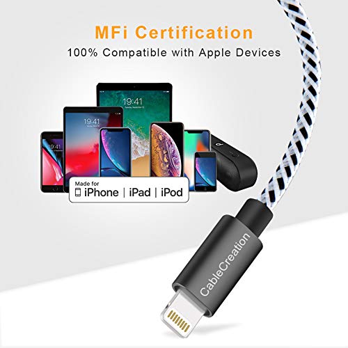 Compact 15 cm MFi Certified Lightning Charging Cable for i Phone & i Pad – Fast Charge Compatibility with i Phone 14/14 Pro Max/13/12/12 Pro/11/X/XR/8/8 Plus/7/6 S/6/SE – Durable & Travel-Friendly USB to Lightning Cable for On-the-Go Power Solutions – Premium Quality Design for Enhanced Performance and Reliability