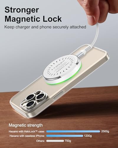 Magnetic Fast Charging Stand for Samsung Galaxy & Google Pixel – 15 W Magsafe Wireless Charger with Built-in Kickstand for Ultimate Convenience – Slim, Portable Design for Effortless Charging at Home or On-the-Go – Compatible with i Phone 12-16 Series, Android Devices & More – Intelligent Safety Features for Reliable Power Delivery – Includes USB-C Cable, Perfect for Travel Enthusiasts and Everyday Users