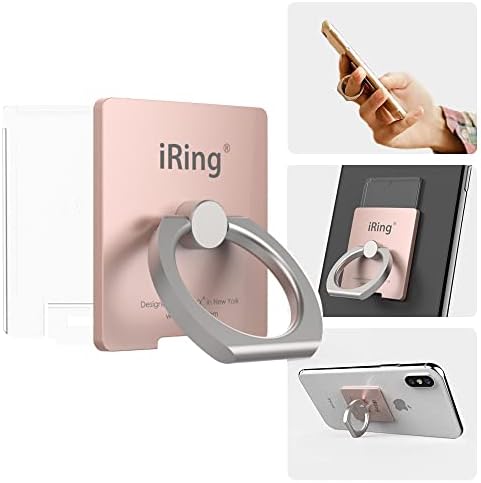 Wireless Charging-Ready i Ring Link Phone Holder – Pearl White Finger Grip & Stand for Ultimate Smartphone Security and Versatility – Compatible with i Phone, Galaxy & All Smartphones – Enhanced 360° Rotation & 180° Flip Design for Effortless Photo Angles – Durable Zinc Alloy & Polycarbonate Construction for Long-Lasting Use – Ultra-Strong Adhesive for Secure Attachment – Detachable Plate for Seamless Wireless Charging – Perfect for Video Calls, Streaming, and Everyday Use – Ideal for All Smartphone Models Including i Phone 14, Galaxy S21, and More – Elevate Your Device Experience with i Ring Link’s Innovative Grip Technology