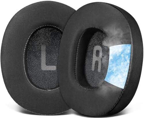 SOULWIT Cooling Gel Earpads for JBL Tune 700 Series – Premium High-Density Foam Replacement Cushions – Ultimate Comfort, Sound Isolation & Breathability – Stylish Black Gold Finish – Perfectly Fits JBL 710 BT, 720 BT, 750 BTNC, 760 NC, 770 NC – Transform Your Listening Experience with Durable, Easy-to-Install Accessories