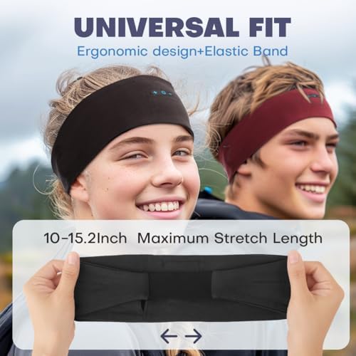 Revolutionary Bluetooth Sleep Headphones Headband for Ultimate Comfort – 14-Hour Wireless Playtime with Superior HD Stereo Sound for Side Sleepers and Active Lifestyles – Stylish Olive Design, Ideal for Yoga, Running, and Relaxation – Perfect Gift Choice for Men, Women, and Teens
