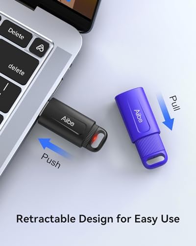Ultra-Fast 256 GB USB 3.0 Thumb Drive – Retractable Memory Stick for PC & Laptop – Reliable Data Storage Solution for Professionals and Students – Compact, Durable, and Versatile File Transfer Device