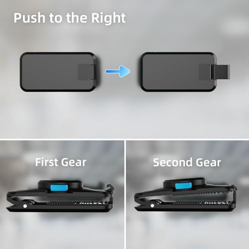 Innovative 360° Magnetic Backpack Strap Clip Mount for Effortless Smartphone Access – Ideal for i Phone 15 Pro Max, 15 Plus, 14, 13, 12, Samsung, and Most Devices – Unmatched Durability and Versatile Viewing Angles for Outdoor Adventures – Quick Clip Mechanism for Seamless Use