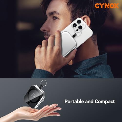 6000 m Ah Magnetic Power Bank – 3-in-1 Portable Charger for i Phone 12-16, Apple Watch, and Air Pods – 22.5 W Fast Charging USB-C Battery Pack for Effortless On-the-Go Power and Enhanced Device Compatibility