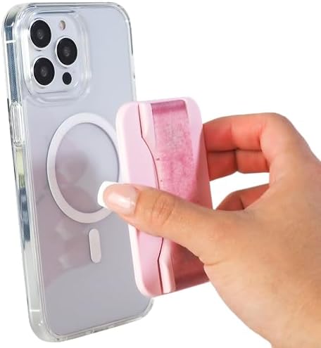Revolutionary Love Handle PRO Magnetic Phone Grip & Stand – Ultimate Silicone Strap for i Phone & Android – All-in-One Device Mount, Kickstand, and Secure Holder – Experience Unmatched Stability, Style, and Convenience for Every Smartphone User