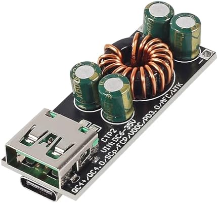 Revolutionary 60 W DC to USB Type-C Power Adapter – Ultimate Fast Charging Solution with PD 3.0 & QC 4.0 Support – Versatile Step-Down Converter for 12 V & 24 V Systems – Essential Charging Module for Smartphones, Tablets, and Laptops – Compact, Durable Design Perfect for Mobile Professionals and Travelers