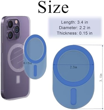 Versatile Magnetic Phone Grip Base for Pop Socket Holders – Stylish Pink Plate Compatible with i Phone Mag Safe Cases for Secure Attachment, Hassle-Free Wireless Charging, and Enhanced Stability – Ultimate Hands-Free Accessory for Modern Mobile Users