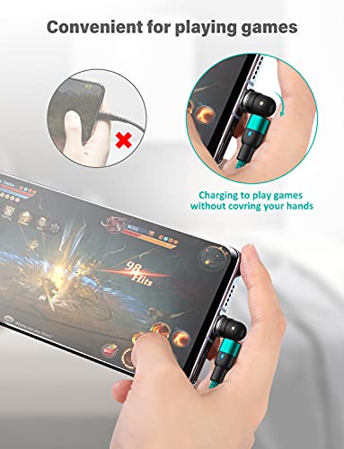 Revolutionize Your Charging Experience with TUNKIA’s 4-Pack Magnetic Charging Cable Set – Versatile 360° & 180° Rotating USB-C Cords with LED Indicator, Durable Nylon Braided Design for Enhanced Device Compatibility and Rapid Power Delivery – Perfect for Home, Office, and Travel Use