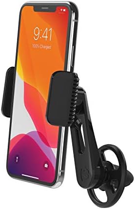 Scosche HDVM 3-in-1 Universal Cell Phone Mount: Versatile Suction Cup Holder for Windshield, Dashboard, and Vent – Compatible with i Phone 16/15/14/13/12 & Smartphones Up to 3.5 Inches – Enhanced Stability for Safe Hands-Free Use