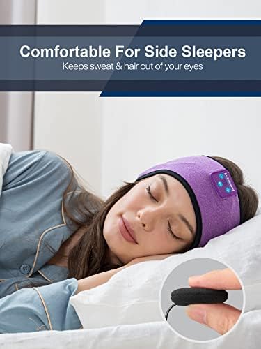Ultimate Bluetooth Sleep Headphones Headband for Side Sleepers – Premium Wireless Music Mask with HD Sound for Travelers, Yogis, and Meditation Lovers – Unleash Effortless Comfort and Serenity with Cutting-Edge Connectivity and Relaxing Audio Experience