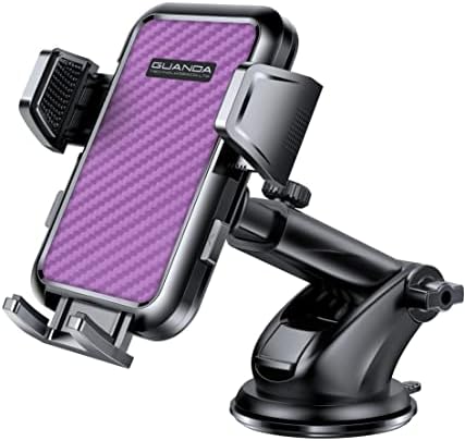 Versatile 3-in-1 Car Phone Holder: Ultra-Stable Suction Mount for Windshield, Dashboard, and Desk – Hands-Free Smartphone Stand Compatible with i Phone & Samsung – Optimal Viewing & Safe Navigation Accessory for Drivers