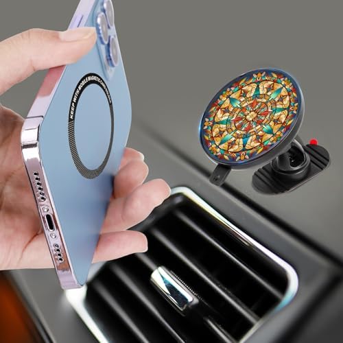 Elevate Your Driving Experience with the 15 W Mag Safe Magnetic Car Wireless Charger – 360-Degree Rotating Phone Holder for i Phone 14, 15 & 16 Pro – Effortless Installation on Dashboard or Vent for Ultimate Convenience and Fast Charging