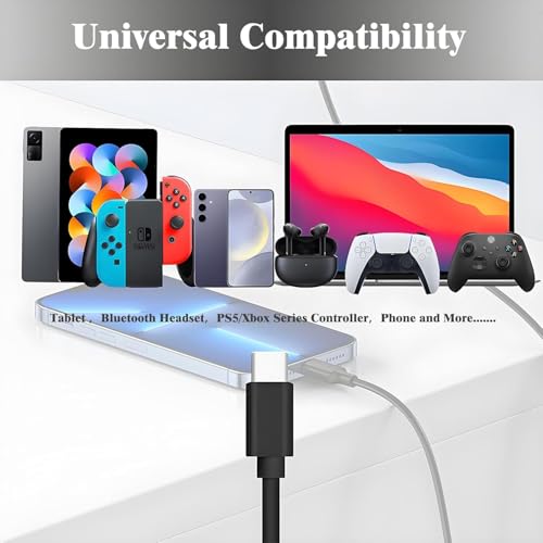 Ultimate Ears USB-C Charging Cable for Portable Bluetooth Speakers – Fast Charging Cord for WONDERBOOM Play, WONDERBOOM 4, MEGABOOM 4, Boom 4 & MINIROLL Ultra – Durable, Lightweight & Universal Compatibility for Enhanced Audio Experience