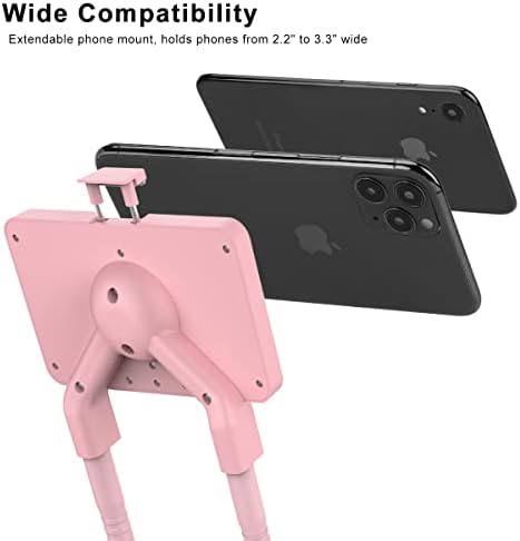 B-Land Cell Phone Holder, Universal Mobile Phone Stand, Lazy Bracket, DIY Flexible Mount Stand with Multiple Function – Enhanced Compatibility and Speed