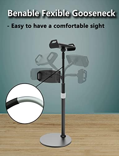 Enhance Your Workspace with the MAGIPEA Adjustable Tablet Stand and Holder – Versatile, Bendable Design for Unmatched Device Compatibility, Perfect for i Pad Pro, Kindle, Switch, and More – Ideal for Multi-Angle Viewing and Hands-Free Use in Any Setting
