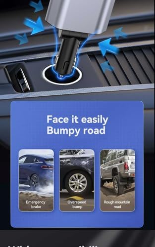 Versatile 4-in-1 Fast Car Charger for i Phone, Galaxy & Pixel – Compact Dual USB Adapter with Enhanced Compatibility for Quick Power-Up on the Go