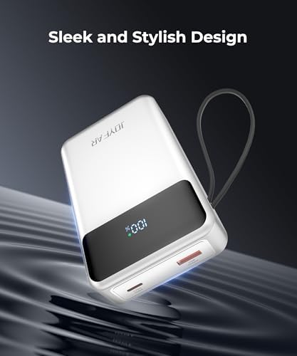 High-Capacity 30,000 m Ah Portable Power Bank with Built-in USB-C Cable – 22.5 W Super Fast Charging for i Phone, i Pad, Google, Xiaomi – Ideal for Travel, Camping, and Emergency Power Solutions – Slim and Lightweight Design with 17-Layer Safety Protection for Maximum Reliability – Perfect for Charging Multiple Devices Simultaneously – Enjoy 24/7 Customer Support and 36-Month Warranty