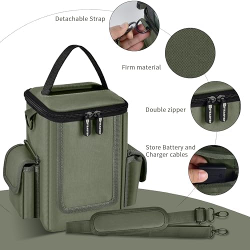 Anker Power Bank Soft Storage Bag – 60,000 m Ah Capacity, Lightweight Protective Case for Cables & Accessories, Stylish Green Design, Ideal for Outdoor & Travel Charging Solutions