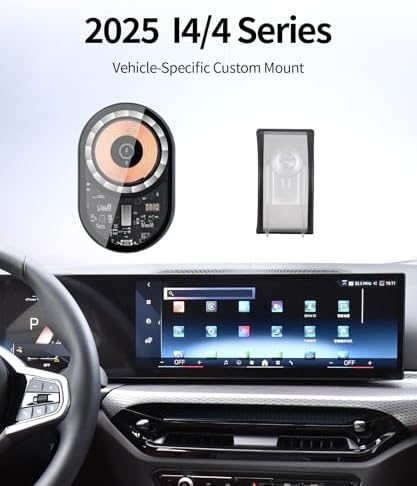Wireless Charging car Phone Holder for 2012-2018 BMW 3 Series /2014-2020 4 Series/2014-2021 2 Series Auto Accessories Navigation Bracket Interior Decoration Mobile Cell Phone Mount – Enhanced Compatibility and Speed