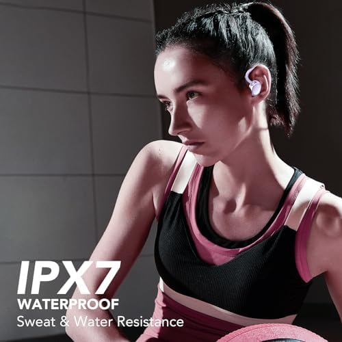 Unleash Your Sound with KT1 Bluetooth Earbuds: 120 Hours of Playtime, IPX7 Waterproof, Deep Bass 2.0 for Ultimate Sports Performance, Secure Earhooks for Active Lifestyles, Smart Digital Display for Battery Monitoring, Enhanced Device Compatibility – Perfect for Running, Gym Workouts, and Everyday Use
