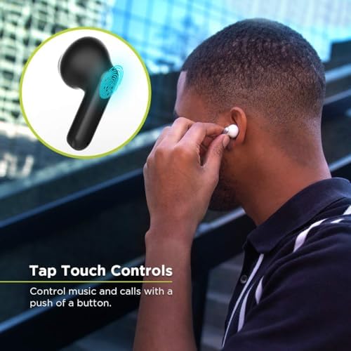 Elevate Your Audio Experience with Pure Gear Pure Boom Orbs Pro Wireless Earbuds – Advanced Active Noise Cancellation for Distraction-Free Listening, Premium High-Fidelity Sound for Audiophiles, Sleek and Durable Zinc Alloy Case for On-the-Go Lifestyle, Effortlessly Compatible with i Phone, Android, Laptops, and TVs – Perfect for Commuters, Fitness Buffs, and Home Music Lovers