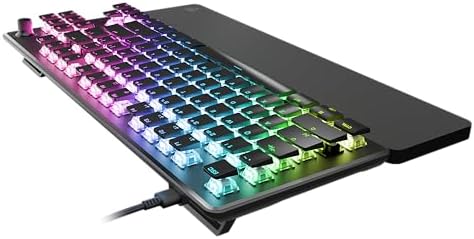 Experience Unmatched Gaming Precision with Turtle Beach Vulcan TKL Tenkeyless Mechanical Keyboard – Linear Titan Switch, Customizable AIMO RGB Lighting, Durable Aluminum Build, and Portable USB-C Connectivity for Ultimate Performance and Style