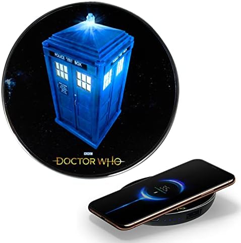 Power Your Devices with Doctor Who Weeping Angel Wireless Charger – Illuminating Portable Power Bank with Backup Battery, Qi Compatibility, and Unique Sci-Fi Design – Ideal for Whovians and Tech Lovers – Versatile Charging for All Your Gadgets
