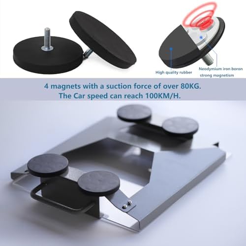 Seamless Connectivity on the Move: Starlink Mini Magnetic Car Roof Mount with Quick-Release Design & Silicone Grip – Premium Weatherproof Accessory for Enhanced Signal Strength and Versatile Vehicle Compatibility