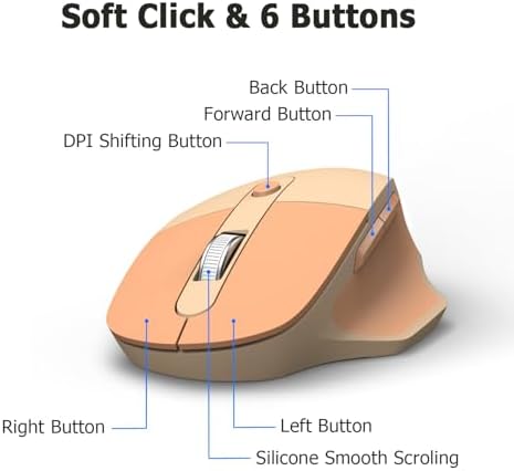 Adorable Pink Cat Wireless Silent Mouse – 2.4 GHz Plug and Play Optical Companion for Laptop & PC – Compact, Noise-Free Design Perfect for Home, Office, and Study Sessions – Cute Cat-Themed USB Nano Receiver Included
