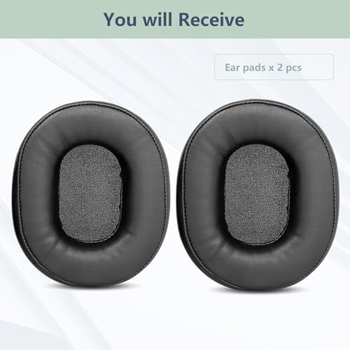 Ultimate Comfort Replacement Earpads for Razer Barracuda X Wireless Gaming Headphones – Premium Protein Leather & Adaptive Memory Foam for Enhanced Audio Experience and Durability