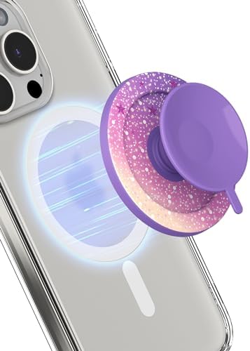 PROfezzion Magnetic Phone Mount with Strong Suction Cup – Ultimate Hands-Free Holder for Mag Safe Cases, Perfect for Selfies, Video Calls & Fitness Routines – Compatible with i Phone & Android for Enhanced Stability and Versatility
