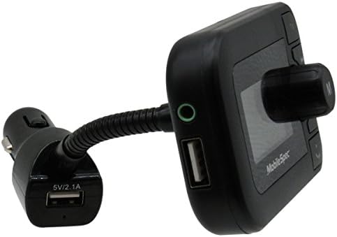 Ultimate 12 V Car Charger & Bluetooth FM Transmitter – Fast 2.1 A USB Charging, Hands-Free Microphone & LED Display for Enhanced Driving Connectivity and Entertainment