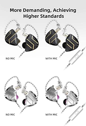 Elevate Your Sound Experience with CCA C10 Hybrid IEM Earphones – 4 BA + 1 DD Configuration for Unmatched Audio Clarity, Detachable Cable for Customization, and Built-in Microphone for Gaming & Calls – Stylish Purple Design for Musicians and Gamers Alike!