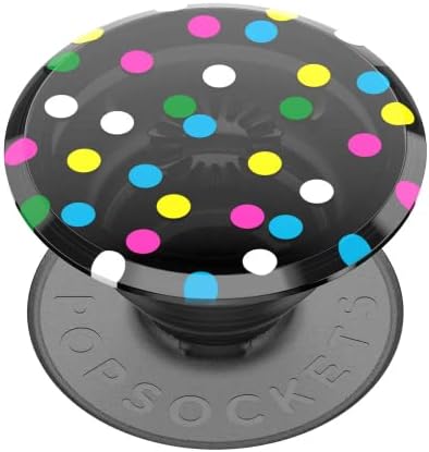 Mag Safe-Compatible Glitter Pop Socket Phone Grip & Stand – Stylish Clear Kickstand for Secure Wireless Charging and Effortless Media Viewing, Essential Cute Accessory for Enhanced Mobile Experience