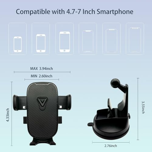 Ultimate Waterproof Boat Phone Holder – Heavy-Duty Suction Cup Marine Mount for All Smartphones – Enhanced Dashboard Stability and 360-Degree Rotation for Safe Navigation & Connectivity on Kayaks, Sailboats, and More
