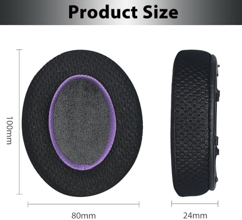 Upgrade Your Sony WH-XB910 N Headphones with Premium Memory Foam Earpads – Noise-Canceling Cushions Featuring Secure Buckle Design for Ultimate Comfort and Sound Isolation in Black – Perfect Replacement for Wired & Wireless Audio Enjoyment