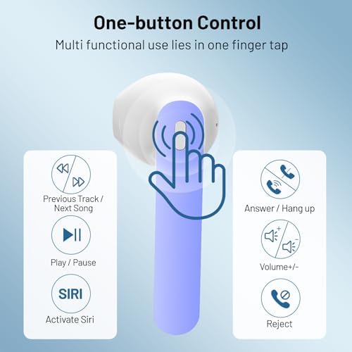 Premium Pink IP7 Waterproof Wireless Earbuds with Superior Noise-Cancelling Technology – Ultimate 50-Hour Playback & LED Charging Case for Enhanced Comfort in Sports and Daily Life