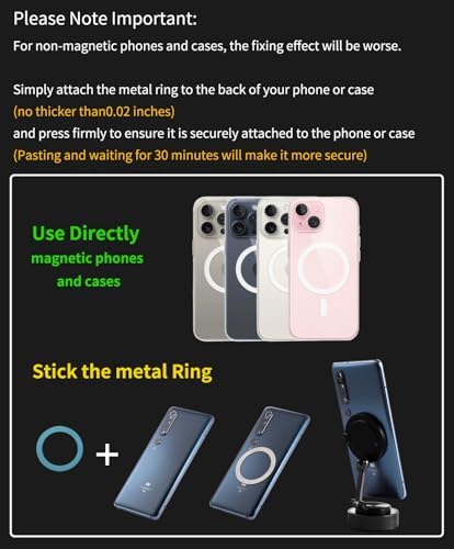 Revolutionary 15 W Magnetic Wireless Charging Phone Holder with Vacuum Suction Cup – 360° Adjustable and Foldable Car Mount for i Phone 12-16 Pro Max & Most Smartphones | Versatile Mag Safe Accessory for Cars, Gyms, Mirrors, and Showers – Unmatched Stability, Fast Charging, and Hands-Free Convenience