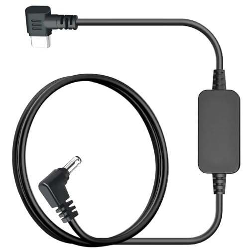 Furrion Vision S Display Power Cable Replacement – USB-C to DC 3.5mm Charger Adapter for FOS07TADS Monitor,Compatible with FOS48TA-BL/FOS48TAPK-BL Hitch Backup Camera Systems (9.84FT) – Enhanced Compatibility and Speed