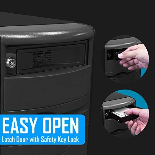 Kingwin Universal Hot Swap Mobile Rack for 2.5” & 3.5” SSD/HDD – Effortless Internal Tray-Less SATA Hard Drive Backplane Enclosure with 6 Gbps Support for SATA I/II/III & SAS I/II – Ultimate Flexibility and Enhanced Data Transfer Speed for Efficient Storage Management