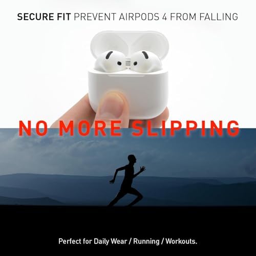 Ultra-Thin Hydrocolloid Grip Stickers for Air Pods 4 – Premium Anti-Slip Adhesive for Active Lifestyles, 25 Unique Designs for Personalization, Seamless Charging Case Fit, Enhances Comfort and Stability During Workouts and Everyday Use