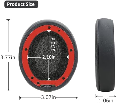 Upgrade Your Audio Experience with Premium Noise-Isolating Memory Foam Ear Pads for Studio 2 & 3 Headphones – Waterproof Protein Leather Cushions in Blue for Unmatched Comfort and Enhanced Sound Quality