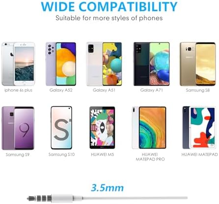 Nimizo MFi Certified Lightweight Wired Earbuds – Dual Pack of Premium Headphones with Integrated Mic & Volume Control for i Phone, i Pad, i Pod, and Android Devices – Superior Sound & Comfort for Music, Calls, and Podcasts – Ideal for Daily Use and On-the-Go Listening