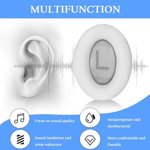 Adhiper Leopard Print Ear Pads for Bose 700/NC700 Wireless Headphones – Luxury Protein Leather Cushions with Memory Foam for Superior Comfort and Premium Audio Quality Upgrade