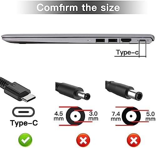 95 W USB-C Type-C Charger for Lenovo Think Pad & Idea Pad – Fast Charging Power Adapter for T480, T580, X1 Carbon, L380, Yoga 370 – Universal Compatibility, 12-Month Warranty, Efficient Performance and 24/7 Support