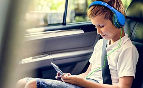 Vibrant Pink Over-Ear Headphones for Kids – Comfortable and Durable Wired Earphones with Safe Volume Control – Tangle-Free Design Ideal for Music, Movies, and Travel Adventures – Perfect Audio Companion for Young Listeners