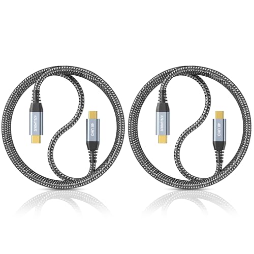 Long USB C Monitor Cable 10FT, 4K@60Hz Video Output 100W PD Charging, 20Gbps Data Transfer, Long USB C 3.2 Gen 2×2 Cable for MacBook, iPad, Dell, LG, ARZOPA, KYY for Portable Monitor – Enhanced Compatibility and Speed